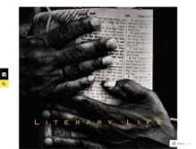 Tablet Screenshot of literarylife.org